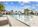 Resort style community pool featuring zero entry, splash features, and plenty of space to relax at 3881 Sonoma Blvd, Kissimmee, FL 34741