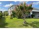 Lush front yard with a tree in a pot, leading to a well-maintained home at 11810 Imaginary Way, Orlando, FL 32832