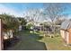 The backyard offers privacy fencing, established landscaping, and plenty of green space at 14884 Sw 35Th Cir, Ocala, FL 34473