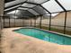 Relax and rejuvenate in this screened pool, which features a classic shape, in a secure and private backyard setting at 236 Bay Head Dr, Kissimmee, FL 34743