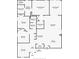 Detailed floor plan showcases the home's layout, including bedrooms, bathrooms, living spaces, and kitchen at 34626 Salerno Cir, Sorrento, FL 32776