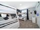 Bunk bed bedroom featuring stylish décor and a Star Wars themed wall at 4338 Rhyme St, Kissimmee, FL 34746