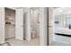 Open hallway with a view to a closet and bedroom at 4649 Barberry Ave, Lakeland, FL 33811