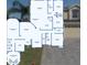 Detailed floor plan highlighting the layout of the home, including the primary bedroom and kitchen at 2523 Water Valley Dr, St Cloud, FL 34771