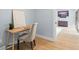 Cozy home office nook with wood desk, upholstered chair, and modern decor at 315 E 6Th Ave, Windermere, FL 34786