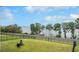 Beautiful water view from the backyard at 3279 Landing Vw, Tavares, FL 32778