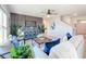 Stylish living room with a modern TV and decor at 3279 Landing Vw, Tavares, FL 32778