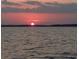 Beautiful sunset view over the water at 3279 Landing Vw, Tavares, FL 32778