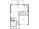 Layout of the first floor featuring kitchen, great room, flex room, mud room, and garage at 3385 Sanctuary Dr, Clermont, FL 34714