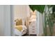 Neutral bedroom featuring a lamp and decor, with a plant subtly adding an organic element at 3739 Bluethread Way, Poinciana, FL 34759