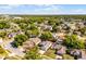 Aerial view of the property highlighting the lot size, house location, and surrounding neighborhood amenities at 4321 Iveyglen Ave, Orlando, FL 32826