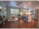 Bright and airy kitchen features stainless steel appliances, granite countertops, and a cozy breakfast nook at 620 E Church St, Orlando, FL 32801