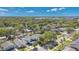 Aerial view of a residential neighborhood with well-maintained homes and lush greenery at 1312 Vassar St, Orlando, FL 32804
