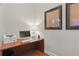 Dedicated office space with a computer and printer at 14467 Prunningwood Pl, Winter Garden, FL 34787