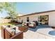 Outdoor patio with furniture and barbecue grill at 1832 Corner Meadow Cir, Orlando, FL 32820