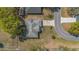 Aerial view of the home showcasing its location, and surrounding landscape at 2011 Oakbend Dr, Eustis, FL 32726
