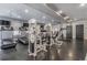 Well-equipped fitness center featuring modern cardio machines, weight training equipment, and ample space for workouts at 202 E South St # 5046, Orlando, FL 32801