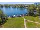 Waterfront condo community with boat docks and brick-lined walkways at 204 Quayside Cir # 501, Maitland, FL 32751
