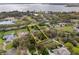 Aerial view of the property highlighting its large lot and mature landscaping at 2931 Sunbittern Ct, Windermere, FL 34786