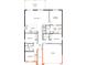 Spacious open-concept floor plan with a large great room, kitchen island, and primary suite with walk-in closet at 3413 Sanctuary Dr, Clermont, FL 34714