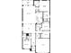 Layout of a four bedroom home with open kitchen and living area, and a primary bedroom suite at 3465 Sanctuary Dr, Clermont, FL 34714