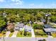 Aerial view of property showing house, yard, and neighborhood at 515 Clayton St, Orlando, FL 32804