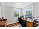 Bright home office with hardwood floors, natural light, and a desk with dual monitors at 515 Clayton St, Orlando, FL 32804