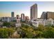 Beautiful aerial view of the city skyline at sunset, showcasing the vibrant urban environment at 115 E Concord St # 3, Orlando, FL 32801