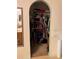 Walk-in closet providing ample storage space for clothing and accessories at 428 Ohio Ln, Kissimmee, FL 34759