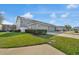 Street view of townhomes with green lawn at 502 Rainbow Springs Loop, Groveland, FL 34736