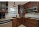 Spacious kitchen featuring granite counters and stainless steel appliances at 504 Teakwood Dr, Altamonte Springs, FL 32714