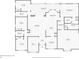 Detailed floor plan showcasing the layout of the home with labeled rooms and dimensions at 10544 Parkway Dr, Clermont, FL 34711