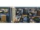 Amazing aerial view of the city and surrounding structures at 150 E Robinson St # 405, Orlando, FL 32801