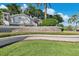 Community entrance sign at Brighton Lakes with manicured landscaping at 2509 Chapala Dr, Kissimmee, FL 34746