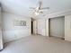 Nice bedroom with neutral walls and a ceiling fan at 3431 Dawn Ct, Lake Mary, FL 32746