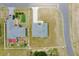 Bird's eye view displays the location of the house and neighborhood at 6164 Sw 129Th St, Ocala, FL 34473