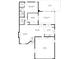 Detailed floor plan showcasing the layout of the house including rooms and patios at 120 Mayfair Ct # 120, Sanford, FL 32771