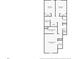 Floorplan of the second floor with the layout of two bedrooms, primary bedroom, and two bathrooms at 1625 Smokey Oak Way, Longwood, FL 32750