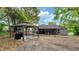 Backyard featuring a gazebo, patio, and outdoor entertaining area at 216 Clara Vista St, Debary, FL 32713