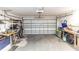 Spacious garage with ample storage and workspace for projects at 216 Clara Vista St, Debary, FL 32713