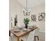 Elegant dining room with chandelier and decor at 2230 Lake Crescent Ct, Windermere, FL 34786