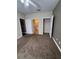 This bedroom has an ensuite bath, large closet and ceiling fan at 2956 Lucayan Harbour Cir # 108, Kissimmee, FL 34746