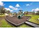 Well-maintained community playground equipped with modern play structures in a safe and inviting environment at 3807 Night Heron Dr, Sanford, FL 32773