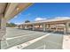 Community shuffleboard courts, covered with a pavilion, provide a fun recreational space at 9491 Sw 98Th Ct, Ocala, FL 34481