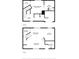 Floor plan displaying bedroom, bathroom, laundry, kitchen, and living room dimensions at 1120 Portland Ave # 2, Orlando, FL 32803