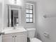 Updated bathroom featuring a modern vanity and fixtures at 4825 Lighthouse Cir # 4825, Orlando, FL 32808