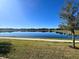 A beautiful pond view, perfect for enjoying the surrounding nature and wildlife at 5647 Barletta Dr, St Cloud, FL 34771