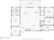 Detailed floor plan showcasing the layout and dimensions of the home's living spaces at 645 Riverwoods Cir, Orlando, FL 32825