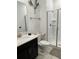 Bathroom showcasing a shower and vanity at 992 Leader St, Davenport, FL 33896