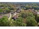 Sweeping aerial view showcasing the established neighborhood with ample trees at 1518 Coletta Dr, Orlando, FL 32807